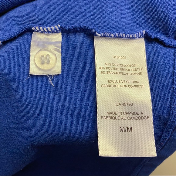 Danskin Wrap Sweater Blue - Picture 7 of 9